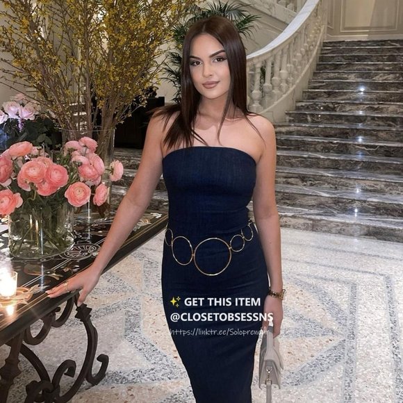 ZARA Denim Dress - Picture 10 of 16